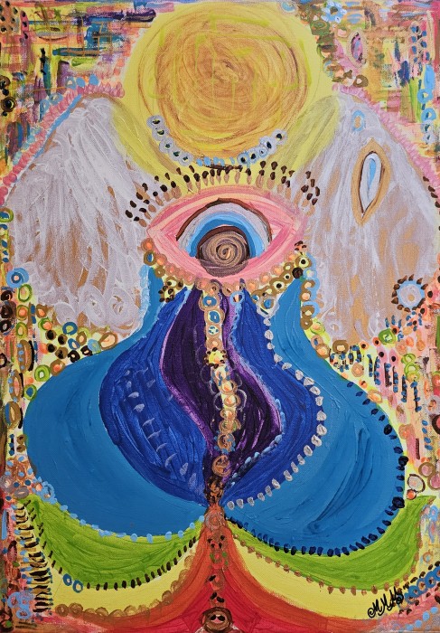 Pictura Feminitatea vazuta de Mireille Gislene Makita-Mbama