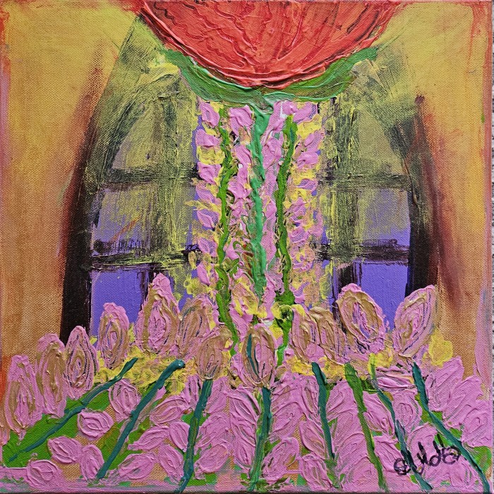 Pictura Focul de Mireille Gislene Makita-Mbama